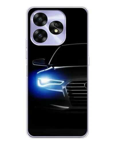 Чехол для UMIDIGI A15C с картинкой «Неоновый взгляд Audi» Чехол для UMIDIGI A15C с картинкой «Неоновый взгляд Audi»