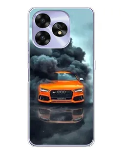Чохол для UMIDIGI A15C з картинкою «Audi у хмарах диму» Чохол для UMIDIGI A15C з картинкою «Audi у хмарах диму»
