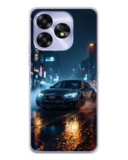 Чохол для UMIDIGI A15C з картинкою «Нічне місто та Audi» Чохол для UMIDIGI A15C з картинкою «Нічне місто та Audi»