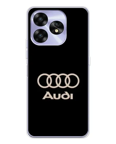 Чехол для UMIDIGI A15C с картинкой «Audi — золотой логотип» Чехол для UMIDIGI A15C с картинкой «Audi — золотой логотип»