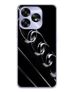 Чохол для UMIDIGI A15C з картинкою «Audi — абстрактні кільця» Чохол для UMIDIGI A15C з картинкою «Audi — абстрактні кільця»