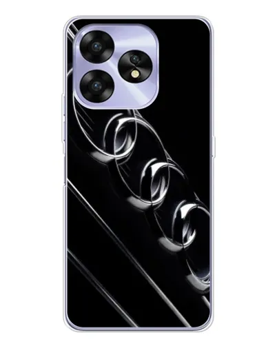 Чехол для UMIDIGI A15C с картинкой «Audi — абстрактные кольца» Чехол для UMIDIGI A15C с картинкой «Audi — абстрактные кольца»