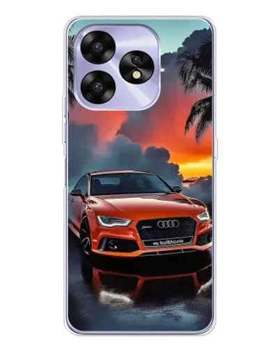 Чехол для UMIDIGI A15C с картинкой «Audi — закат» Чехол для UMIDIGI A15C с картинкой «Audi — закат»