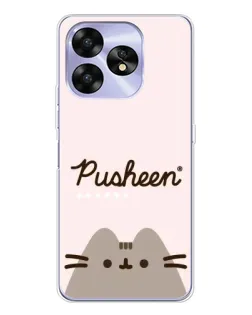 Чехол для UMIDIGI A15C с картинкой «Pusheen логотип» Чехол для UMIDIGI A15C с картинкой «Pusheen логотип»