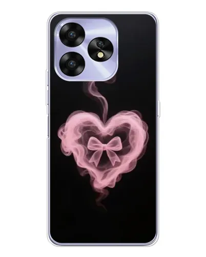 Чехол для UMIDIGI A15C с картинкой «Дымчатое сердце» Чехол для UMIDIGI A15C с картинкой «Дымчатое сердце»