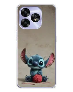 Чехол для UMIDIGI A15C с картинкой «Стич на коричневом фоне» Чехол для UMIDIGI A15C с картинкой «Стич на коричневом фоне»