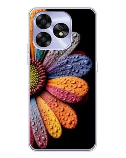 Чехол для UMIDIGI A15C с картинкой «Радужный цветок» Чехол для UMIDIGI A15C с картинкой «Радужный цветок»