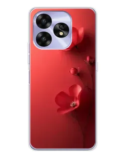 Чехол для UMIDIGI A15C с картинкой «Маковые соцветия» Чехол для UMIDIGI A15C с картинкой «Маковые соцветия»