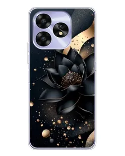 Чехол для UMIDIGI A15C с картинкой «Черный лотос» Чехол для UMIDIGI A15C с картинкой «Черный лотос»