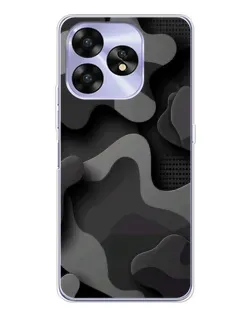 Чехол для UMIDIGI A15C с картинкой «Темный абстрактный камуфляж» Чехол для UMIDIGI A15C с картинкой «Темный абстрактный камуфляж»