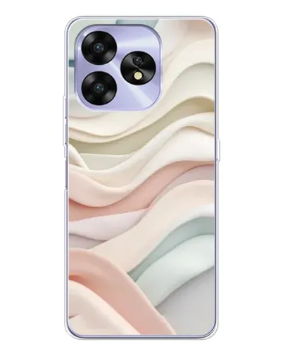 Чехол для UMIDIGI A15C с картинкой «Пастельные нежные волны» Чехол для UMIDIGI A15C с картинкой «Пастельные нежные волны»