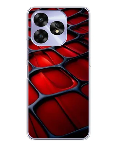 Чехол для UMIDIGI A15C с картинкой «Красная глянцевая сетка» Чехол для UMIDIGI A15C с картинкой «Красная глянцевая сетка»