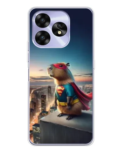 Чехол для UMIDIGI A15C с картинкой «Капи-мен супергерой» Чехол для UMIDIGI A15C с картинкой «Капи-мен супергерой»