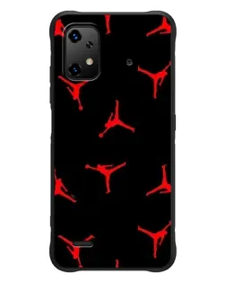 Чехол для UMIDIGI Bison X20 с картинкой «Jordan Red Pattern» Чехол для UMIDIGI Bison X20 с картинкой «Jordan Red Pattern»