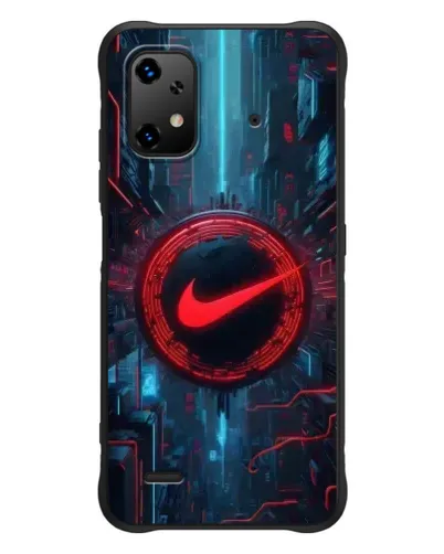 Чехол для UMIDIGI Bison X20 с картинкой «Техногенный стиль Nike»