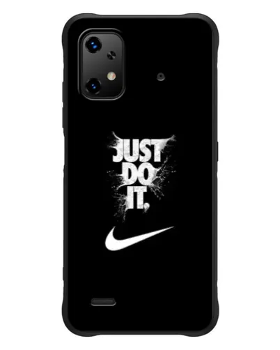 Чехол для UMIDIGI Bison X20 с картинкой «Текстовый принт Nike»