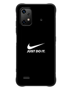Чехол для UMIDIGI Bison X20 с картинкой «Минимализм от Nike»