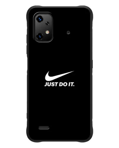 Чехол для UMIDIGI Bison X20 с картинкой «Минимализм от Nike»