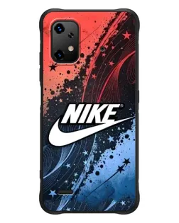 Чехол для UMIDIGI Bison X20 с картинкой «Градиентный принт Найк»