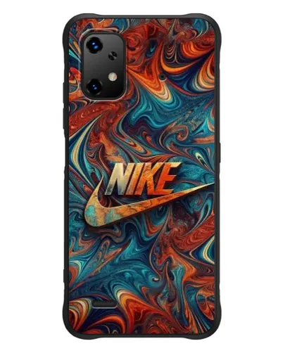 Чехол для UMIDIGI Bison X20 с картинкой «Nike в абстракции»