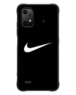 Чехол для UMIDIGI Bison X20 с картинкой «Минималистический Найк»