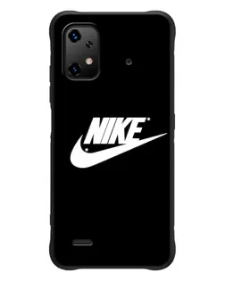 Чехол для UMIDIGI Bison X20 с картинкой «Мазки краски Nike»