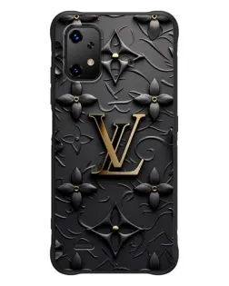 Чехол для UMIDIGI Bison X20 с картинкой «Кожаная текстура LV»