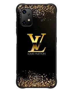 Чехол для UMIDIGI Bison X20 с картинкой «LV — золотые искры»