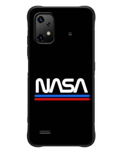 Чехол для UMIDIGI Bison X20 с картинкой «NASA — классика Red Blue»