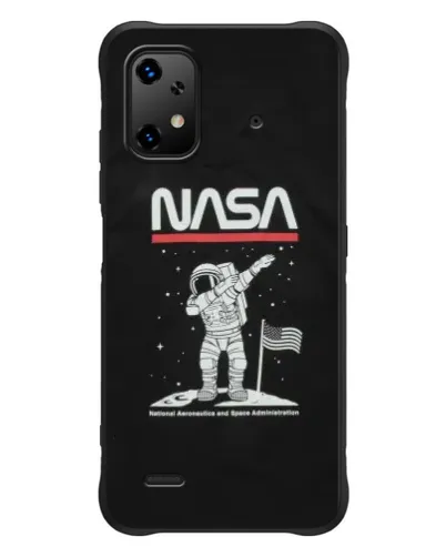Чехол для UMIDIGI Bison X20 с картинкой «NASA — шагаем по Луне»