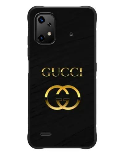 Чехол для UMIDIGI Bison X20 с картинкой «Золотой логотип Gucci»