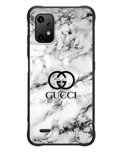 Чехол для UMIDIGI Bison X20 с картинкой «Gucci — мраморный шик»