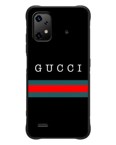 Чехол для UMIDIGI Bison X20 с картинкой «Gucci — красный пояс»