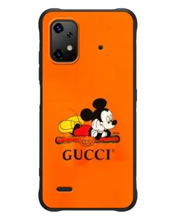 Чехол для UMIDIGI Bison X20 с картинкой «Микки Маус Gucci — оранж» Чехол для UMIDIGI Bison X20 с картинкой «Микки Маус Gucci — оранж»