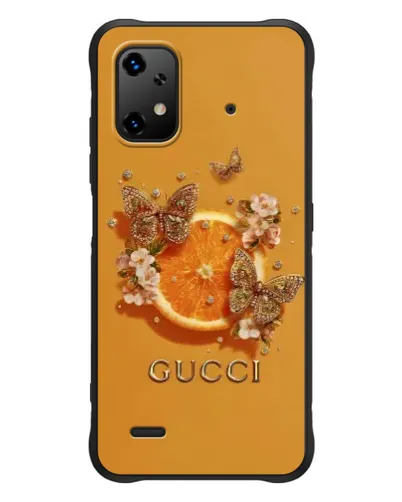 Чехол для UMIDIGI Bison X20 с картинкой «Gucci — золотые бабочки» Чехол для UMIDIGI Bison X20 с картинкой «Gucci — золотые бабочки»