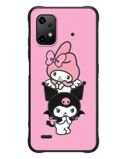Чохол для UMIDIGI Bison X20 з картинкою «My Melody та Kuromi»