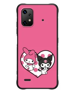 Чохол для UMIDIGI Bison X20 з картинкою «Kuromi та My Melody»