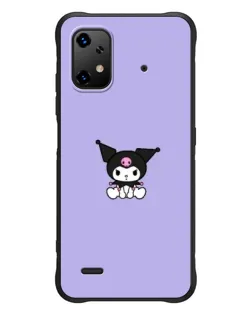 Чохол для UMIDIGI Bison X20 з картинкою «Kuromi — фіолетовий мінімалізм»