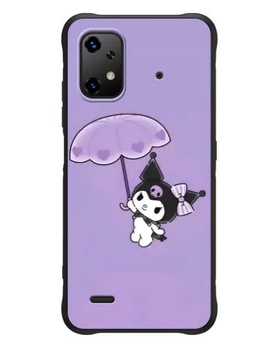 Чехол для UMIDIGI Bison X20 с картинкой «Kuromi с зонтиком»
