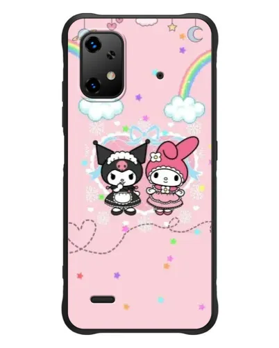Чехол для UMIDIGI Bison X20 с картинкой «My Melody и Kuromi»