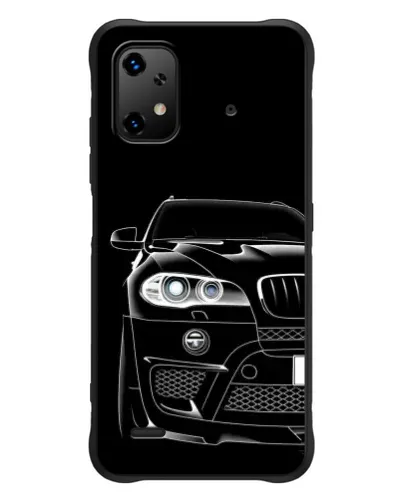 Чехол для UMIDIGI Bison X20 с картинкой «Темный силуэт BMW»
