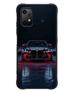 Чехол для UMIDIGI Bison X20 с картинкой «BMW на мокрой дороге»