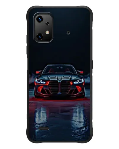 Чехол для UMIDIGI Bison X20 с картинкой «BMW на мокрой дороге»