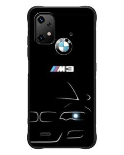 Чехол для UMIDIGI Bison X20 с картинкой «Минималистичный принт BMW M3»