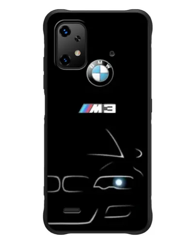 Чехол для UMIDIGI Bison X20 с картинкой «Минималистичный принт BMW M3»