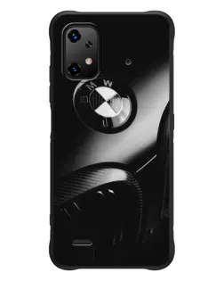 Чехол для UMIDIGI Bison X20 с картинкой «Эмблема BMW — макро»