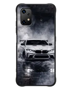 Чехол для UMIDIGI Bison X20 с картинкой «BMW сквозь туман»