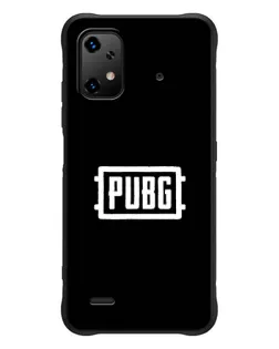 Чехол для UMIDIGI Bison X20 с картинкой «Лого BMW — металлический блеск»