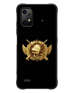 Чехол для UMIDIGI Bison X20 с картинкой «PUBG — оранжевый градиент»