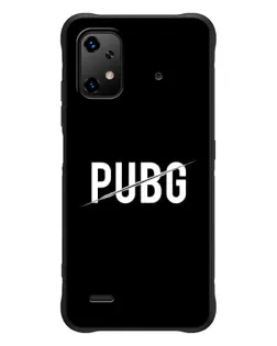 Чехол для UMIDIGI Bison X20 с картинкой «PUBG — белый логотип»